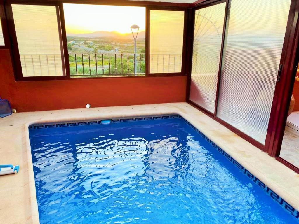 Vivienda De Estilo Rustico Con Piscina La Grana Villa Bullas Kültér fotó