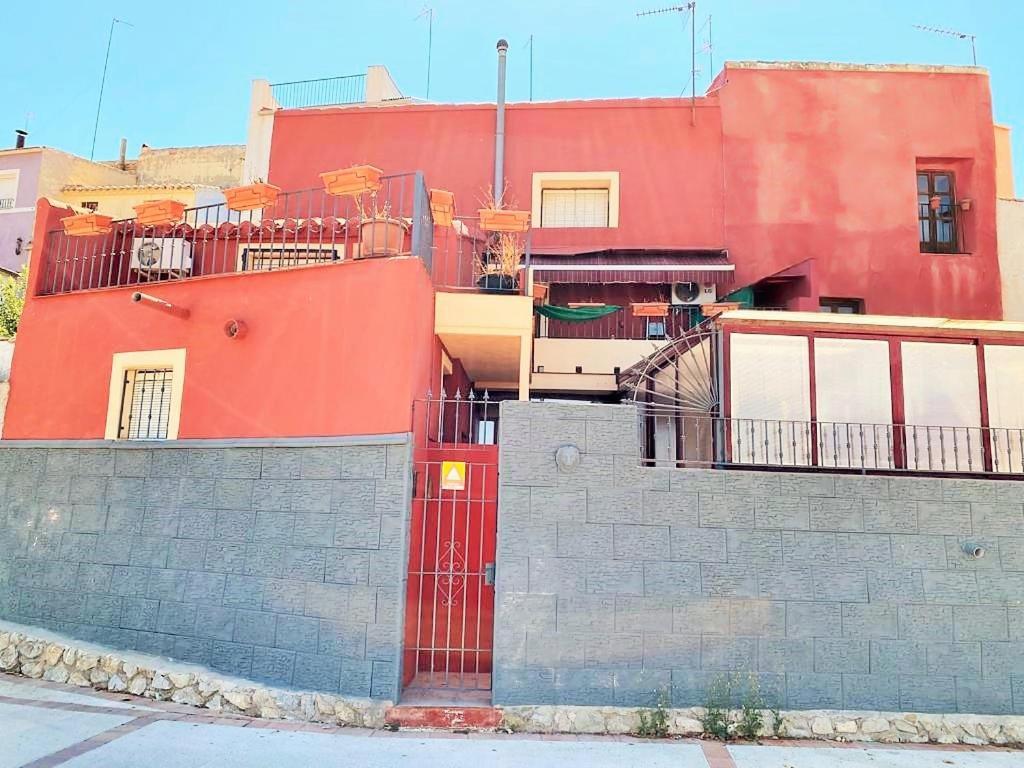 Vivienda De Estilo Rustico Con Piscina La Grana Villa Bullas Kültér fotó